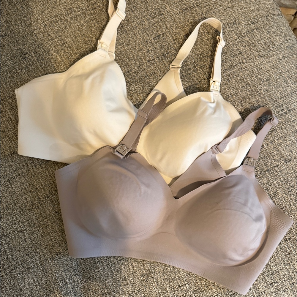 Momcozy Nursing Bra Seamless Set